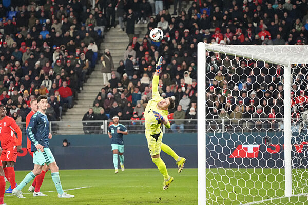 Basel 27.03.2026: Schweiz vs. Deutschland, Freundschaftsspiel, St. Jakobs Park Basel