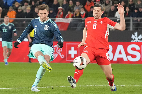 Basel 27.03.2026: Schweiz vs. Deutschland, Freundschaftsspiel, St. Jakobs Park Basel