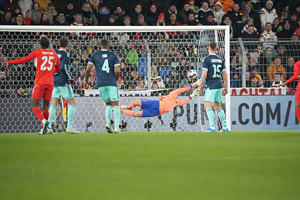 Basel 27.03.2026: Schweiz vs. Deutschland, Freundschaftsspiel, St. Jakobs Park Basel