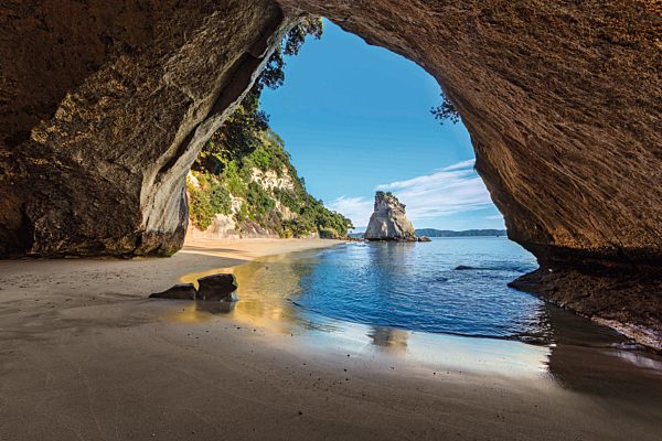 Neuseeland: Hahei, Cathedral Cove