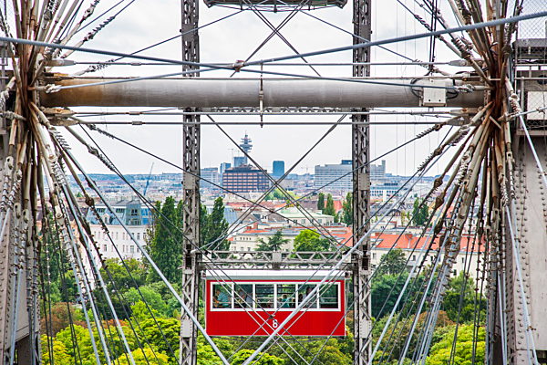 Wien: Wurstelprater, Riesenrad