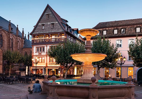 Pfalz: Neustadt, Marktplatz