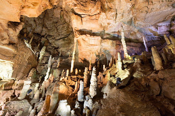 Franconia: Devil's Cave near Pottenstein