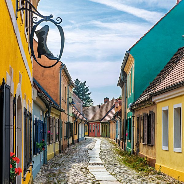Sachsen: Hoyerswerda, Lange Strasse