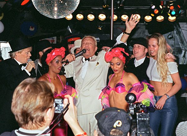 Rolf Eden gibt Party in Berlin