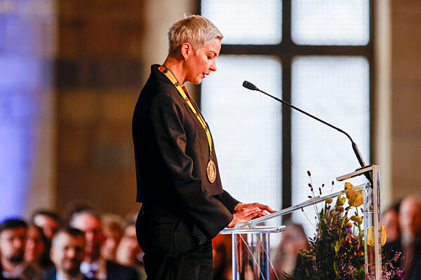 Bürgerrechtlerin Kolesnikowa erhält Karlspreis