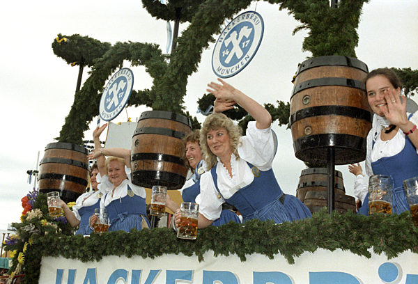 Oktoberfest in München 1990