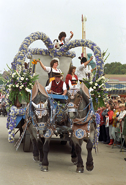 Oktoberfest in München 1986