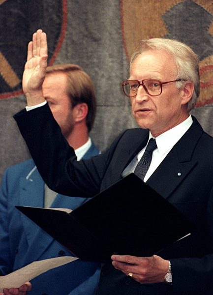 Edmund Stoiber neuer Ministerpräsident Bayerns