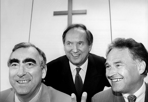 Theo Waigel, Ingo Friedrich und Erwin Huber