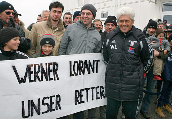 Werner Lorant wird am Samstagvormittag (24.03...
