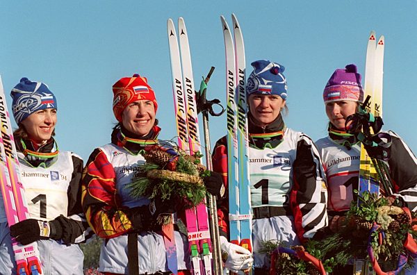 Lillehammer 1994, Staffel-Gold für russische Frauen