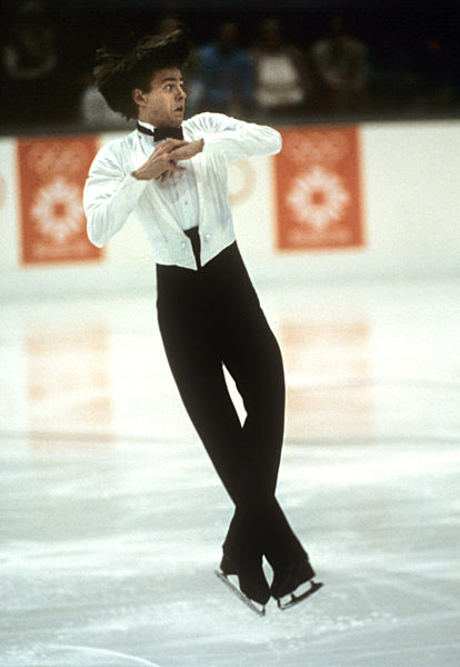Rudi Cerne bei den Winterspielen in Sarajevo 1984