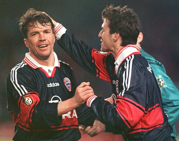 Fußball: Mehmet Scholl und Lothar Matthäus
