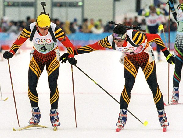 Nagano: Ricco Groß schickt Peter Sendel in die Spur