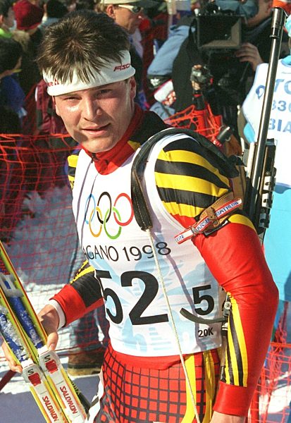 Nagano: Platz 16 für Sven Fischer im 20-km-Biathlon