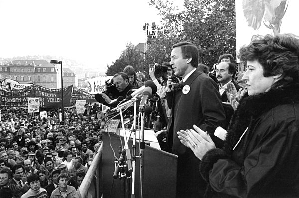 1982 - Großdemonstration gegen "soziale Demontage"