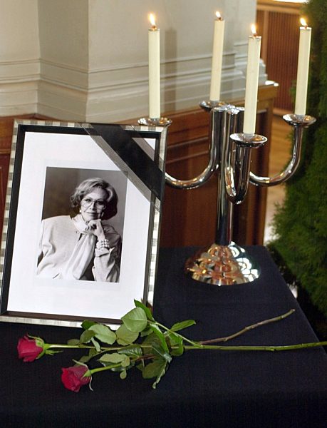 Trauer um Hildegard Knef