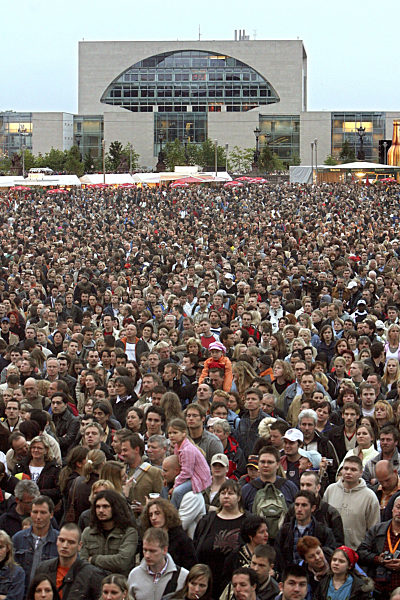 Eröffnung Berliner Hauptbahnhof - Publikum