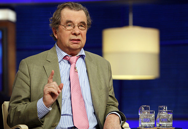 Der Publizist Hellmuth Karasek, aufgenommen am Sonntag (04.03...