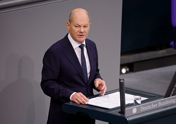 Bundeskanzler Olaf Scholz (SPD)