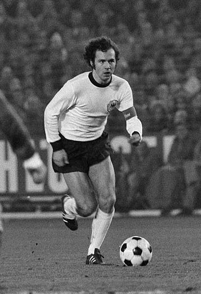 Franz Beckenbauer - Kapitän der Fussball Nationalmannschaft 1972