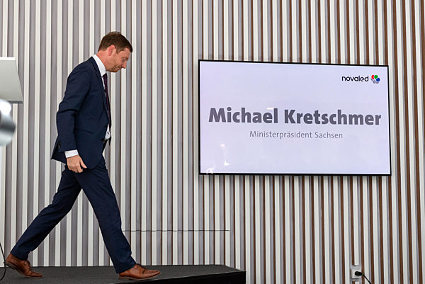 Einweihung des neuen Firmensitzes der Novaled GmbH