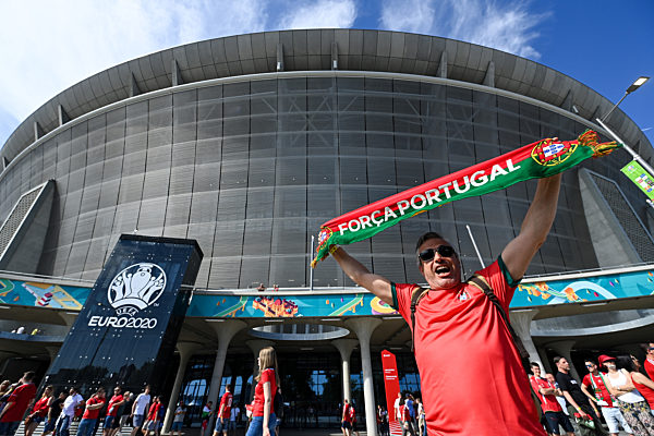 Fußball EM - Ungarn - Portugal