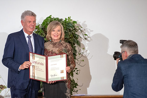 Verleihung der Münchner Ehrenbürgerwürde