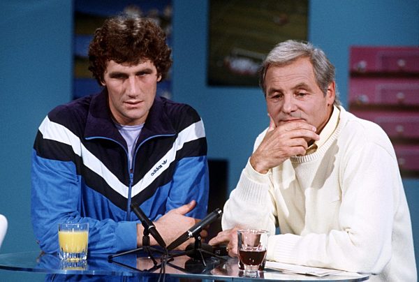 Harry Valerien und Jean-Marie Pfaff