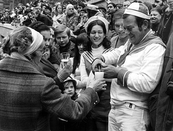 Rosenmontag 1972 in Köln