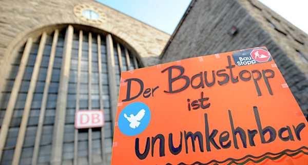 Bahn verhängt Baustopp für Stuttgart 21