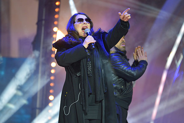 Marianne Rosenberg ?bei der Soundcheckprobe zur SilvesterParty Willkommen...