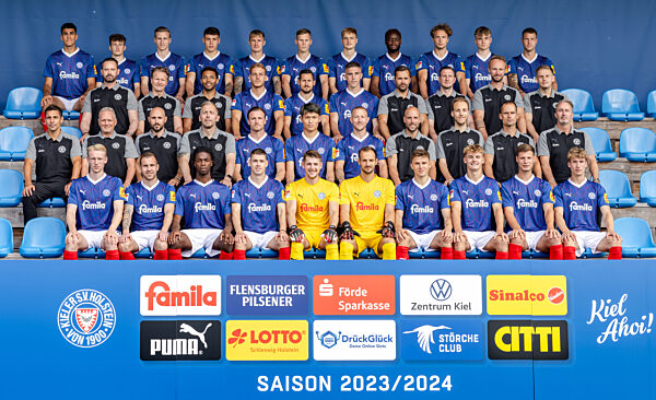 Mannschaftsfoto Holstein Kiel