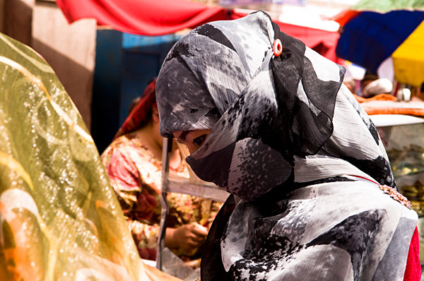 China Xinjiang, der Sonntagsmarkt Kaschgar