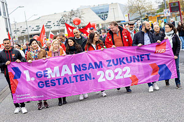 1. Mai - Gewerkschaftskundgebung - Wolfsburg