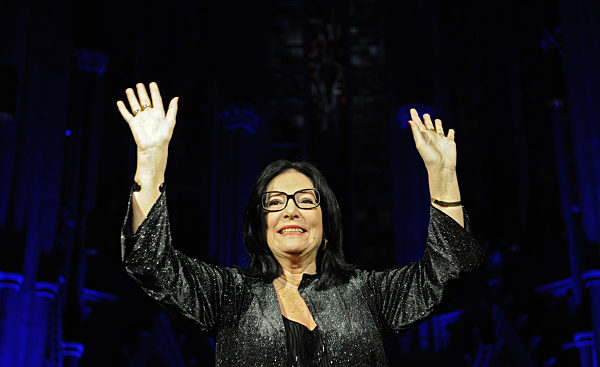 Die griechische Sängerin Nana Mouskouri gibt am Samstag (24.10...