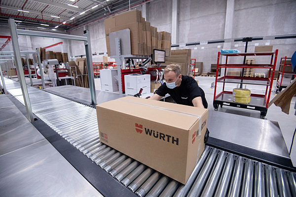 Zentrales Außenlager der Würth AG