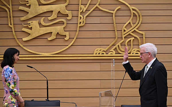 Auftaktsitzung des neu gewählten Landtags von Baden-Württemberg