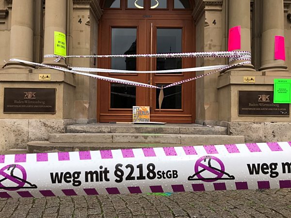 Aktionstag zur Streichung des § 218 - Stuttgart