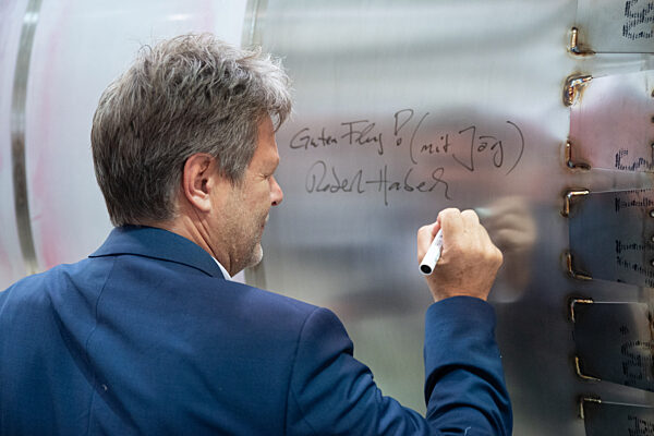 Ländertour von Bundeswirtschaftsminister Habeck