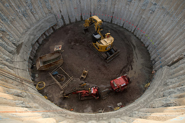Stuttgart 21 - Tunnelanstich