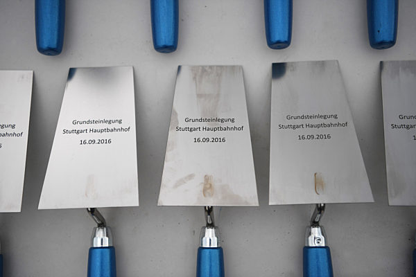 Grundsteinlegung Stuttgart 21