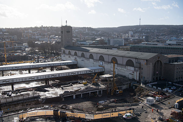 Stuttgart 21 - Baustelle