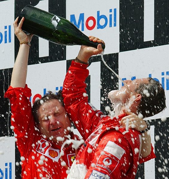 Formel 1: Schumacher zum fünften Mal Weltmeister