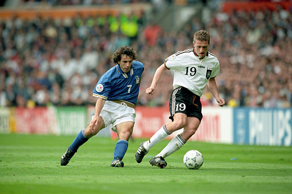 Fußball - EM 1996 - Deutschland - Italien 0:0