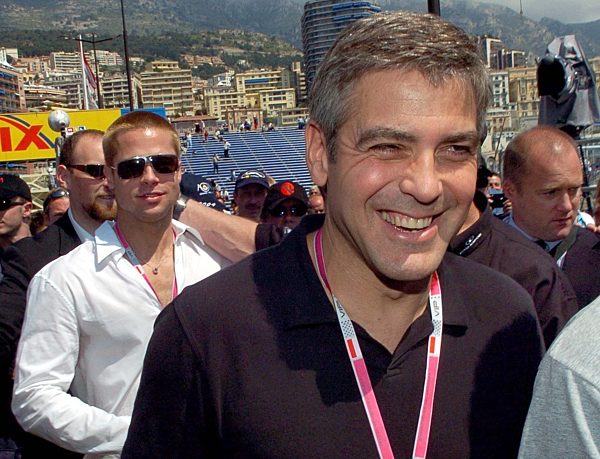 Formula 1 - George Clooney and Brad Pitt