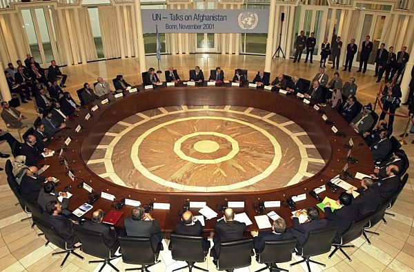 Afghanistan-Konferenz auf dem Petersberg eröffnet