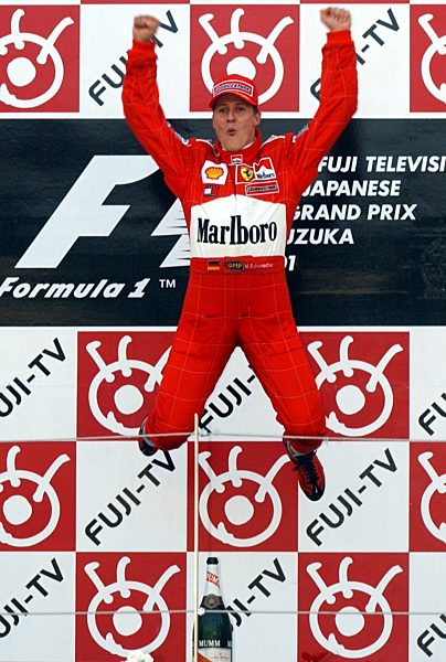 Formel 1: Michael Schumacher ist Weltmeister 2001