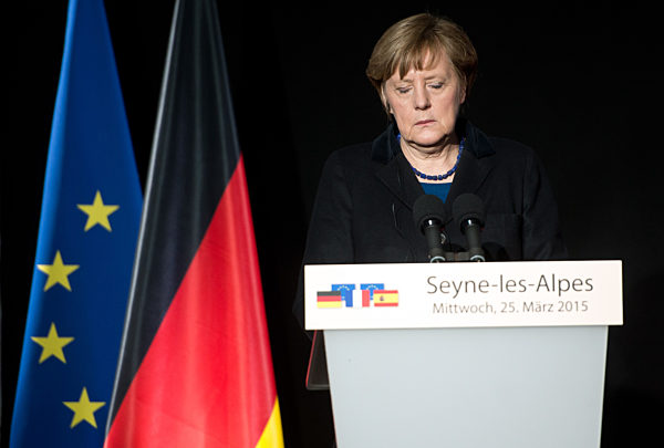 Germanwings A320 abgestürzt - Seyne Les Alpes - PK Merkel